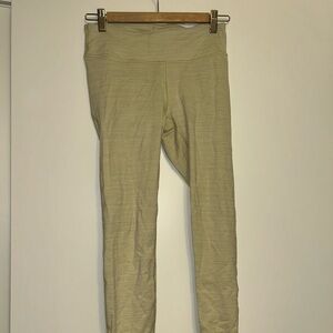 Outdoor voices yellow leggings